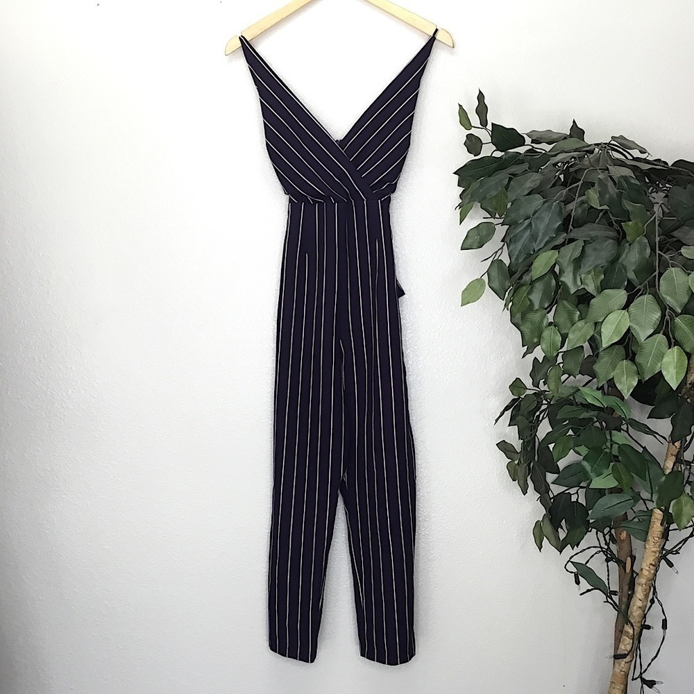 ASOS Pinstriped Jumpsuit